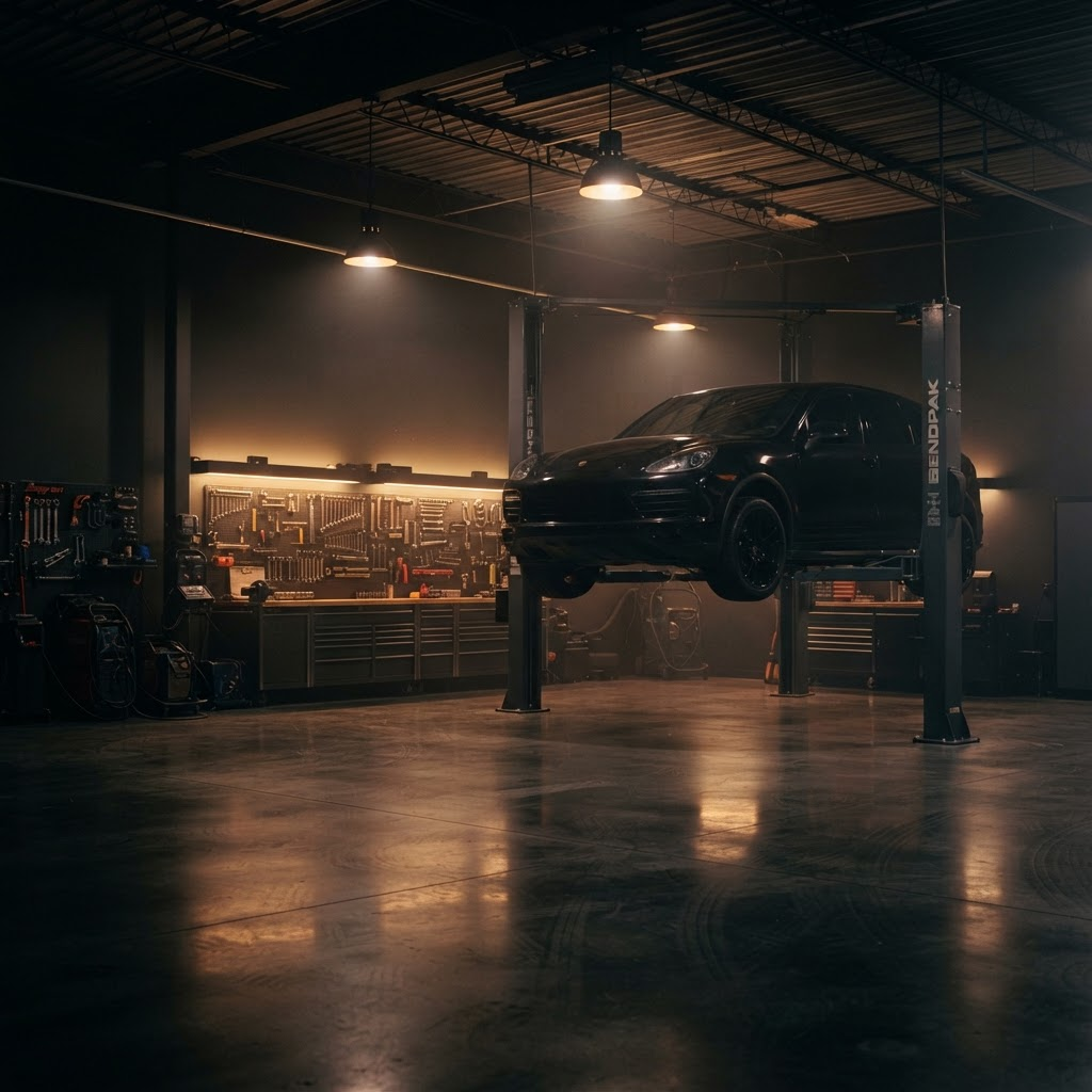 Inside the Hattingh MotorWerks workshop